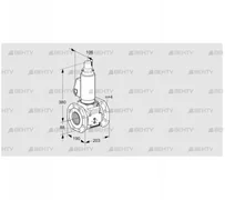 VAS7T80A05LQGLB/PP/PP (88202953) Газовый клапан Kromschroder