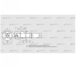 BIC 50RG-500/535-(40)D (84030163) Газовая горелка Kromschroder