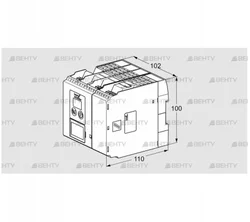 BCU570QC1F1U0K0-E (88660156) Блок управления горением Kromschroder