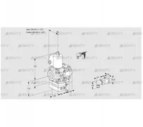 VAD2E40R/40R05D-25VKL/3-/-3 (88107823) Газовый клапан с регулятором давления Kromschroder