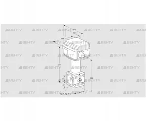 RV 2/YML10W60E (86060552) Регулирующий клапан Kromschroder