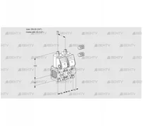 VCS1E20R/15R05FNNWR3/PPPP/PPPP (88101367) Сдвоенный газовый клапан Kromschroder