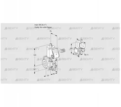 VAS125/-R/NW (88007861) Газовый клапан Kromschroder