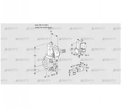 VAS110/-R/NWSR (88033148) Газовый клапан Kromschroder