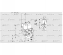 VCG1E15R/15R05NGEWL3/PPBS/PPPP (88103736) Клапан с регулятором соотношения Kromschroder