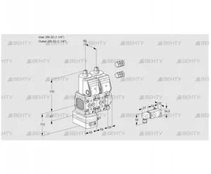 VCD2E32R/32R05FD-25NWR3/3-PP/PPPP (88107123) Регулятор давления Kromschroder