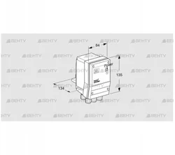 TC 1V05Q/Q (84765543) Автомат контроля герметичности Kromschroder