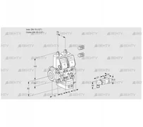 VCG1E15R/15R05NGEWR3/3-MM/-2PP (88106855) Клапан с регулятором соотношения Kromschroder