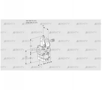 VAG115R/NWBN (88002102) Газовый клапан с регулятором соотношения Kromschroder