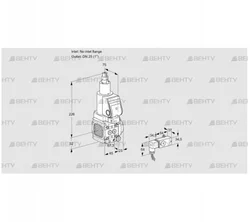 VAS1T-/25N/LQSR (88019258) Газовый клапан Kromschroder