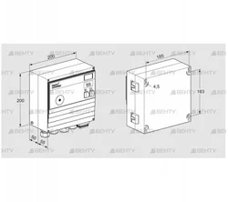 BCU460-5/1LW3GBS2B1/1 (88611785) Блок управления горением Kromschroder