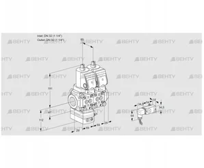 VCD2T32N/32N05D-25NQSR/1--2/PPPP (88105544) Регулятор давления Kromschroder