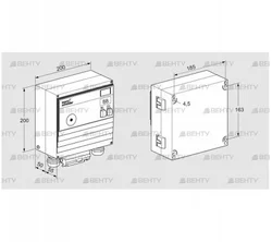 BCU460-3/1W1GBP (88611183) Блок управления горением Kromschroder