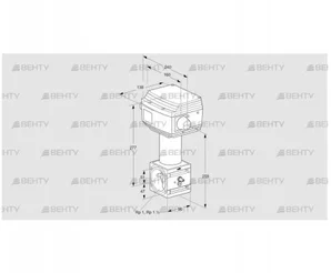 RV 2/XML10W60E (86060551) Регулирующий клапан Kromschroder