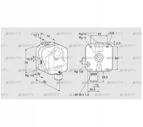 DG 150UG-3 (84447520) Датчик-реле давления газа Kromschroder