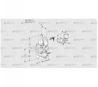 VAG125R/NQAE (88002184) Газовый клапан с регулятором соотношения Kromschroder