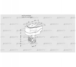 IFC1-/-05-20MMPP/20-60W3TR10 (88300628) Регулирующий клапан с сервоприводом Kromschroder