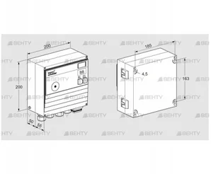 BCU460-3/1W3GBS2B1/1 (88611009) Блок управления горением Kromschroder