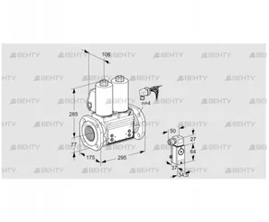 VCS665F05NNWLB/P3PP/4-PP (88207398) Сдвоенный газовый клапан Kromschroder