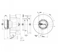 Центробежный вентилятор ebmpapst R3G355AX5690