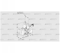 VAS350F/NQ (88020985) Газовый клапан Kromschroder