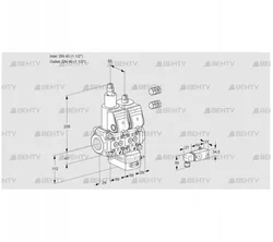 VCD2E40R/40R05LD-100WR3/3-PP/PPPP (88103718) Регулятор давления Kromschroder