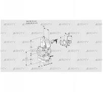 VAG115R/NWBE (88003942) Газовый клапан с регулятором соотношения Kromschroder