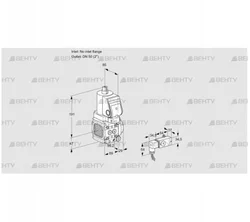 VAS2T-/50N/NQSR (88013218) Газовый клапан Kromschroder