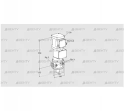 VK 50R40ZT5A93DS (85313032) Газовый клапан с приводом Kromschroder