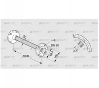 ES 80F1000 (03263088) Шланг из нержавеющей стали Kromschroder