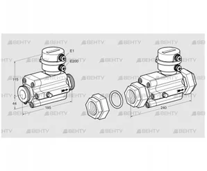 DM 16TN25-120 (03200393) Расходомер Kromschroder