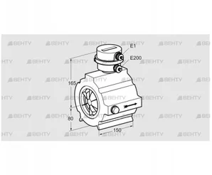 DM 250TW100-120 (03200400) Расходомер Kromschroder