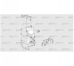 VAS350/-F/NKGL (88028645) Газовый клапан Kromschroder