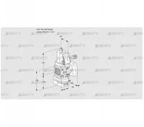 VAV2-/40F/NWSRAK (88030925) Газовый клапан с регулятором соотношения Kromschroder