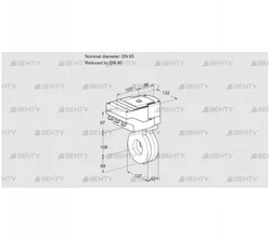 IBA65/40Z05/20-60Q3TR10 (88303245) Дроссельная заслонка Kromschroder