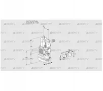 VAD2-/40R/NQ-25A (88027748) Газовый клапан с регулятором давления Kromschroder