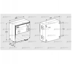 BCU460-3/1LW3GBS2B1/1 (88610988) Блок управления горением Kromschroder