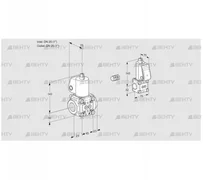 VAS1E25R/25R05NWL/BS/PP (88107042) Газовый клапан Kromschroder