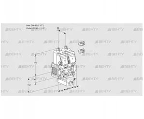 VCD2E40F/40R05FND-25WR3/PPPP/PPPP (88101646) Регулятор давления Kromschroder