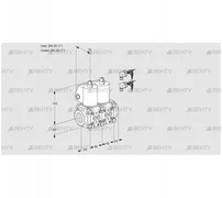 VCS1E25R/25R05NNWL6/PPPP/PPPP (88102866) Сдвоенный газовый клапан Kromschroder