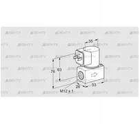 VG 6K05Q6 (85228040) Запорный газовый клапан Kromschroder