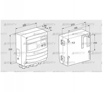 BCU465W2P2C1D2310K1E1-/LM400WF3O0E1- (88680024) Блок управления горением Kromschroder