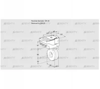 IBA40/25Z05/20-30W3TR10 (88301127) Дроссельная заслонка Kromschroder