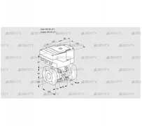 IFC350/50F05-40PPPP/20-30W3E-I (88303643) Регулирующий клапан с сервоприводом Kromschroder