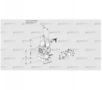 VAG1-/25R/NWAE (88028699) Газовый клапан с регулятором соотношения Kromschroder