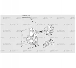 VAS120R/NW (88006330) Газовый клапан Kromschroder