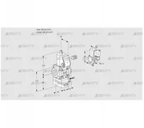 VAG120R/NWAE (88002403) Газовый клапан с регулятором соотношения Kromschroder