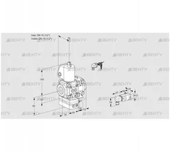 VAD1E15R/15R05D-25VWL/3-/-3 (88102909) Газовый клапан с регулятором давления Kromschroder