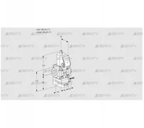 VAG1T25N/NQAK (88028799) Газовый клапан с регулятором соотношения Kromschroder