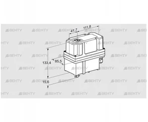 IC 30-60K3T (03149353) Сервопривод Kromschroder